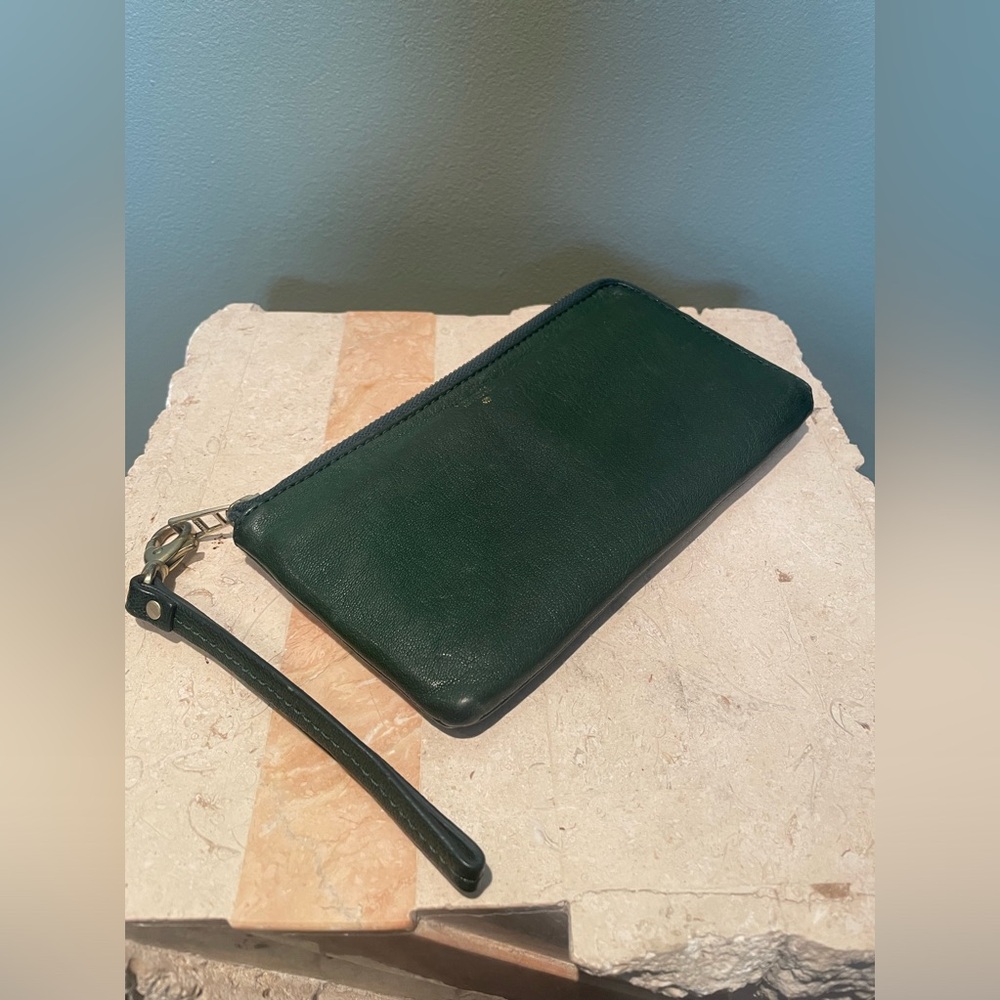 FOSSIL | leather wristlet wallet